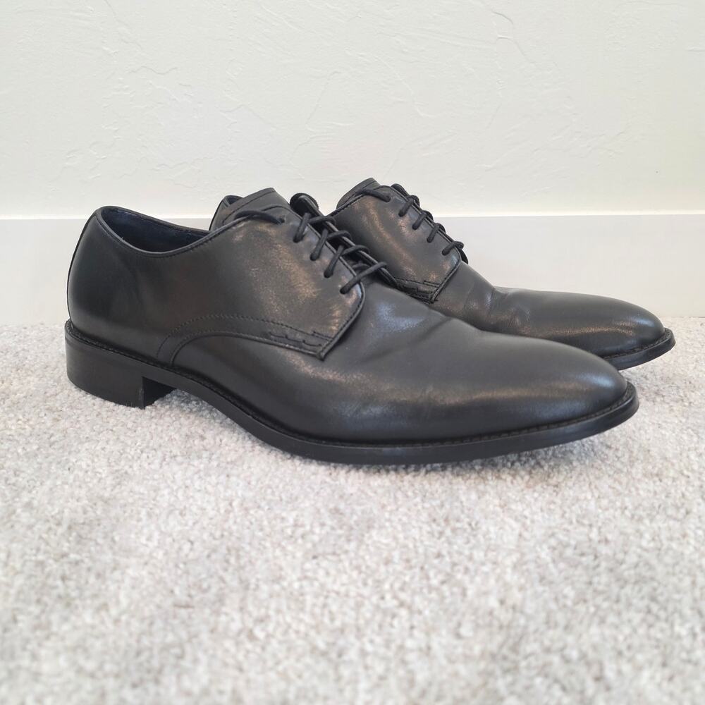 Cole Haan Grand OS Oxford Shoes Mens 11.5 Black Leather Comfort Dress
